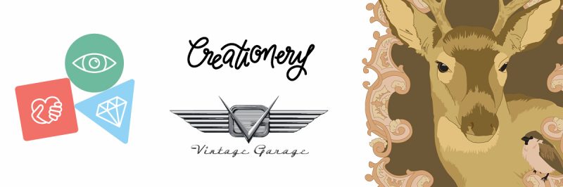 Illustrator is perfect for icons, logos, and intricate drawings of deers.